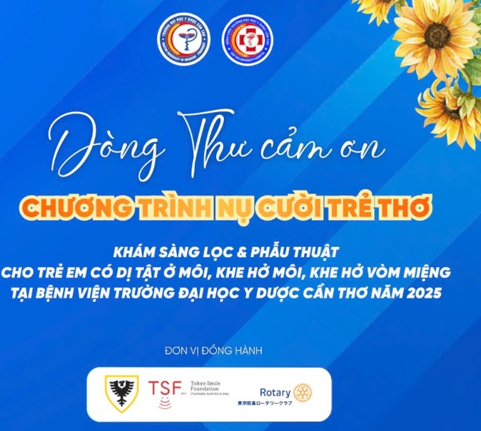 NHỮNG DÒNG THƯ TAY ẤM ÁP SAU HÀNH TRÌNH TRAO LẠI NỤ CƯỜI CHO TRẺ EM